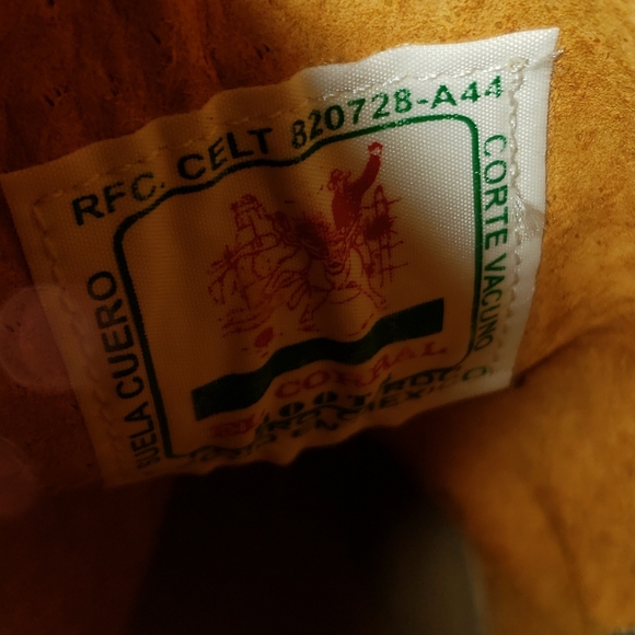 Corral cowgirl boots/ burgundy made in Mexico !Tejana - Picture 8 of 11